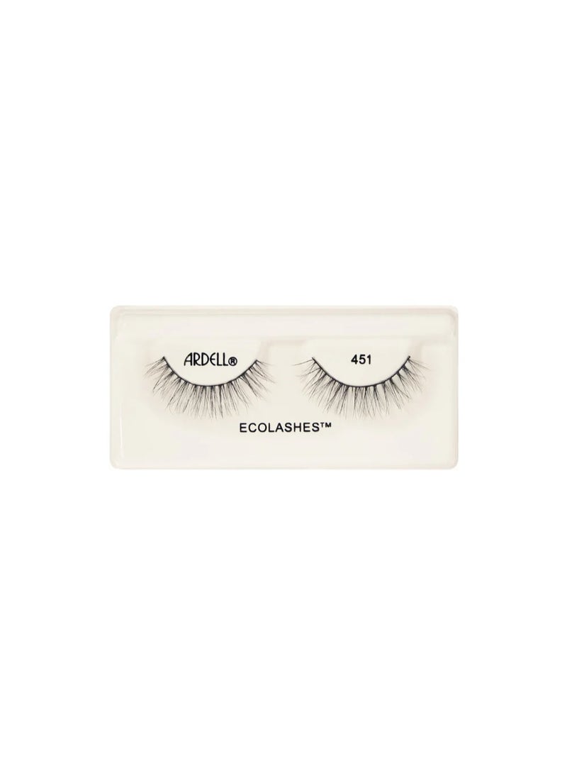 ARDELL EcoLashes™ Consciously Crafted Natural Fiber False Eyelashes style 451 - Image 3